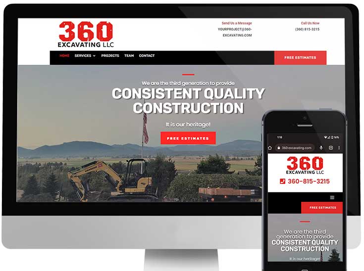 360-excavating-local-view-digital-marketing-portfolio